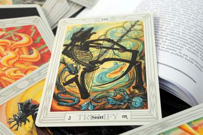 Tarotová karta Smrt – Crowleyho tarot (Thothův tarot)