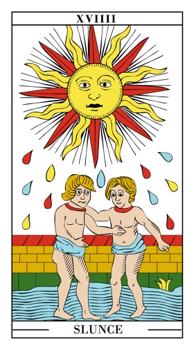 Tarotová karta Slunce