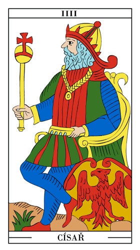 Tarotová karta Císař