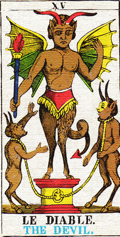 Tarotová karta Ďábel