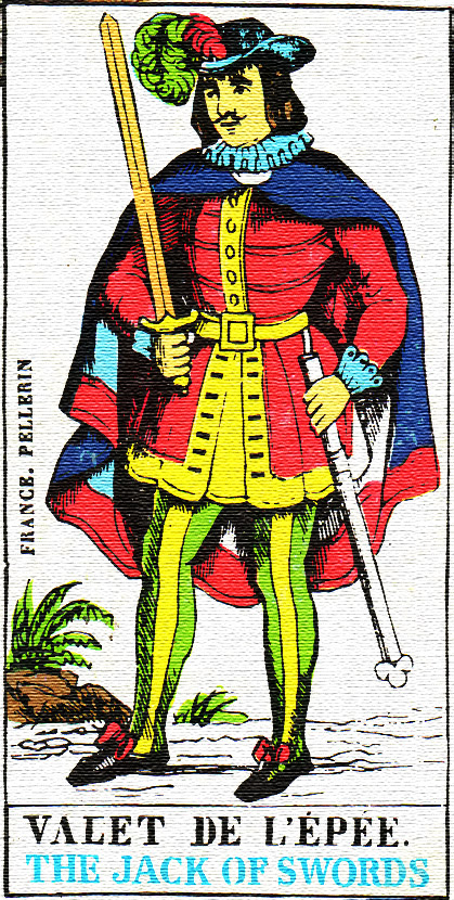 Tarotová karta Princ mečů